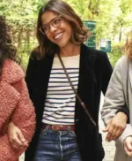 The Hookup Plan Sabrina Ouazani Black Blazer