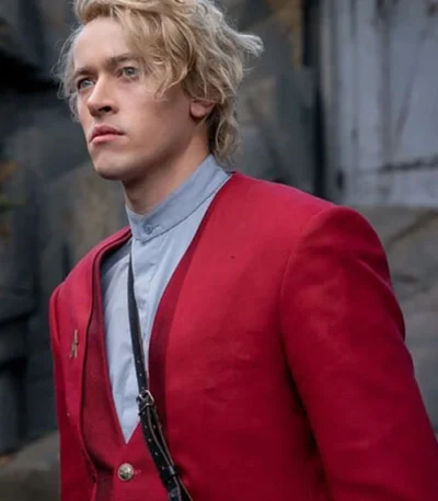 The Hunger Games 5 Coriolanus Snow Red Blazer