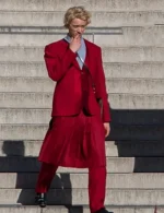 The Hunger Games 5 Coriolanus Snow Red Blazer