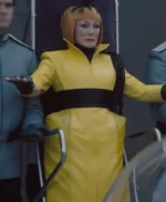 The Hunger Games Sunrise on the Reaping Glenn Close Yellow Coat
