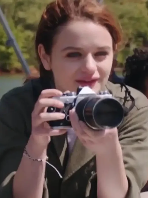 The In Between Joey King Green Cotton Jacket
