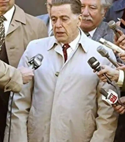 The Irishman Jimmy Hoffa White Coat