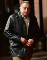 The Irishman Robert De Niro Black Coat