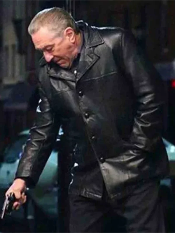 The Irishman Robert De Niro Black Coat