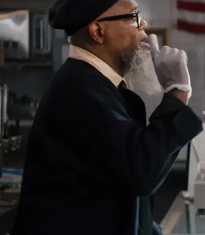The Kill Room 2023 Samuel L. Jackson Coat