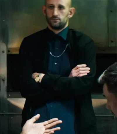 The Kill Room Noam Shapiro Black Cotton Jacket