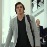 The Kissing Booth 2 Noah Flynn Grey Coat