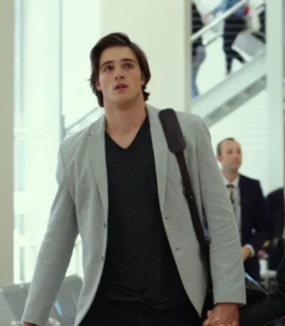 The Kissing Booth 2 Noah Flynn Grey Coat