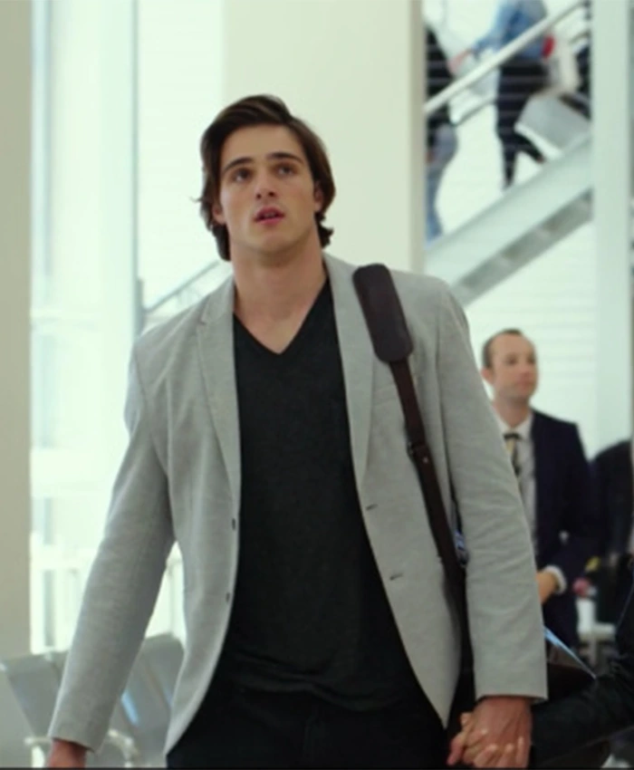 The Kissing Booth 2 Noah Flynn Grey Coat The Kissing Booth 2 Noah Flynn Grey Coat