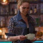 The L Word Generation Q S03 Jamie Clayton Cutout Denim Jacket