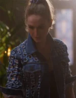 The L Word Generation Q S03 Jamie Clayton Cutout Denim Jacket