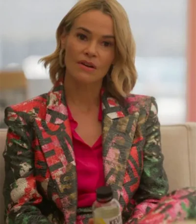 The L Word Generation Q S03 Leisha Hailey Letters Printed Suit