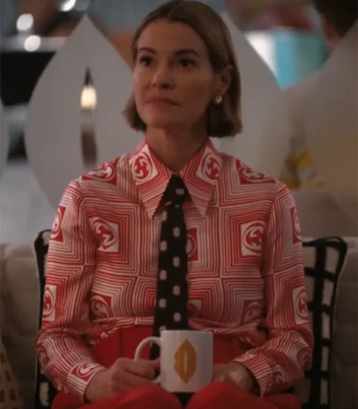 The L Word Generation Q S03 Leisha Hailey Printed Shirt