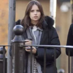 The Last Letter from Your Lover Ellie Black Long Puffer Coat