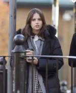The Last Letter from Your Lover Ellie Black Long Puffer Coat