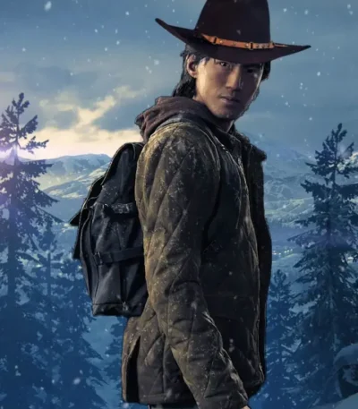 The Last Of Us Part II Jesse Quilted Brown Cotton Jacket
