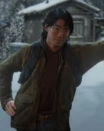 The Last Of Us Part II Jesse Quilted Brown Cotton Jacket