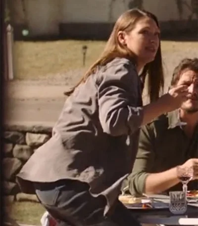 The Last Of Us S01 Anna Torv Grey Jacket