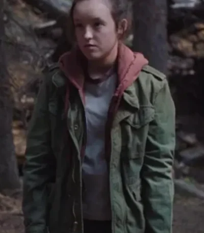 The Last Of Us S01 Ashley Johnson Green Coat