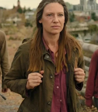 The Last of Us 2023 Anna Torv Brown Jacket