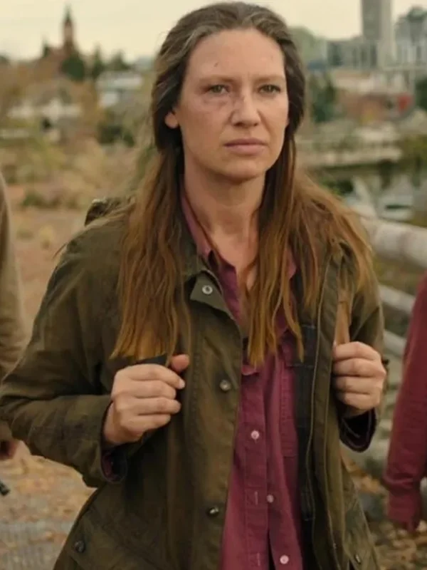 The Last of Us 2023 Anna Torv Brown Jacket