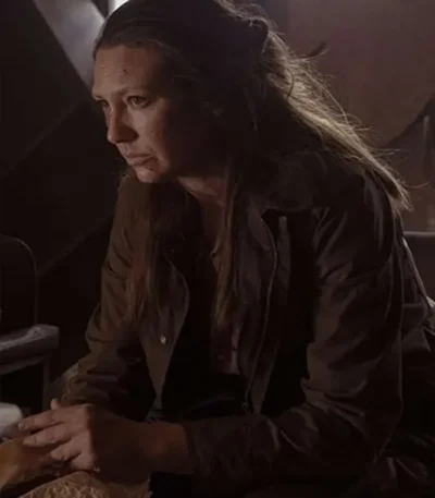 The Last of Us 2023 Anna Torv Brown Jacket