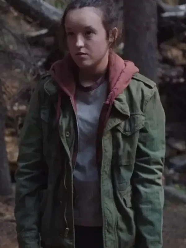 The Last of Us 2023 Ellie Williams Green Jacket