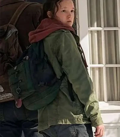 The Last of Us 2023 Ellie Williams Green Jacket
