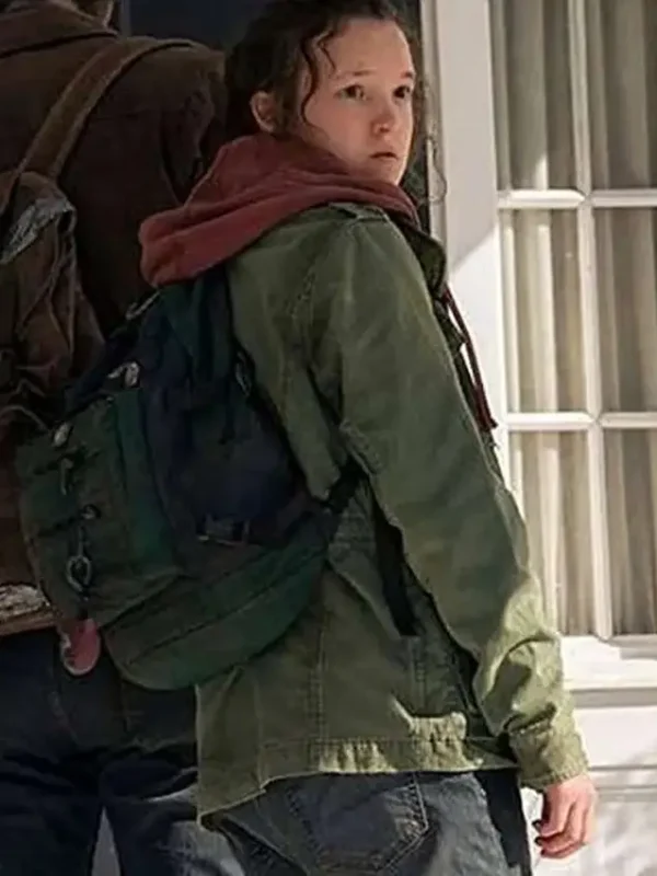 The Last of Us 2023 Ellie Williams Green Jacket