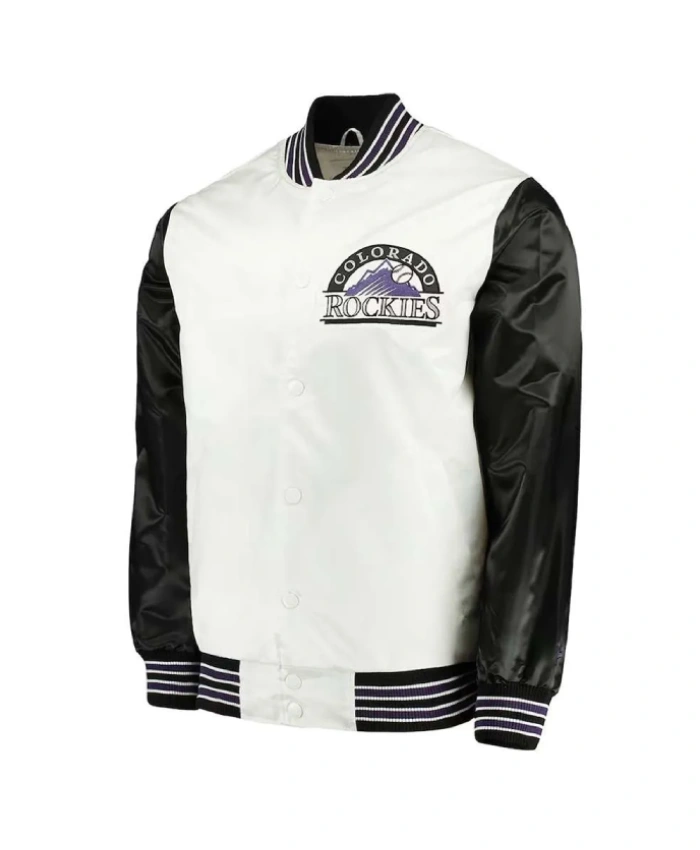 The Legend Satin Colorado Rockies Jacket The Legend Satin Colorado Rockies Jacket