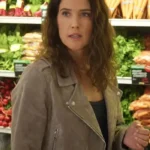The Lincoln Lawyer S04 Cobie Smulders Suede Leather Jacket