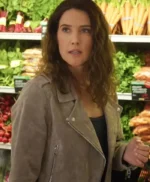 The Lincoln Lawyer S04 Cobie Smulders Suede Leather Jacket