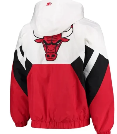 The Line-up Oxford Chicago Bulls Hoodie Half-zip Jacket