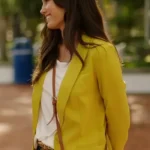 The Love Advisor 2023 Rachel Vallori Yellow Blazer