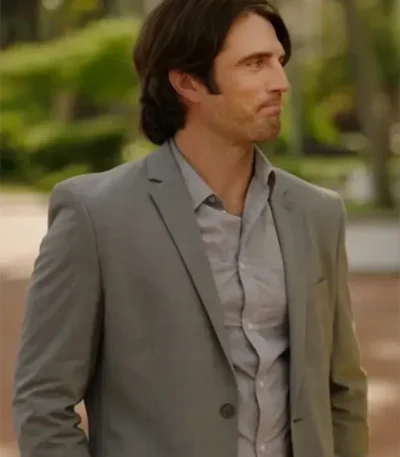 The Love Advisor 2023 Tyler Harlow Grey Blazer