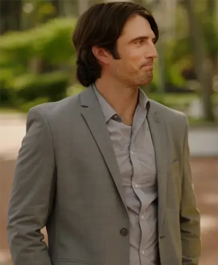 The Love Advisor 2023 Tyler Harlow Grey Blazer The Love Advisor 2023 Tyler Harlow Grey Blazer