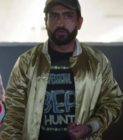 The Lovebirds Kumail Nanjiani Varsity Bomber Jacket