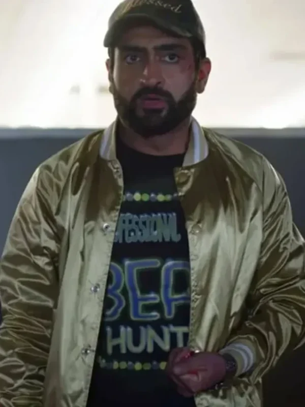 The Lovebirds Kumail Nanjiani Varsity Bomber Jacket