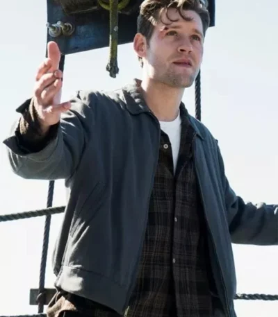 The Man In The High Castle Joe Blake Blue Cotton Jacket