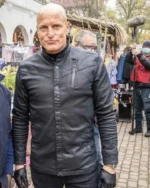 The Man from Toronto All Black Leather Jacket