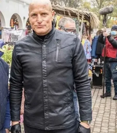 The Man from Toronto All Black Leather Jacket