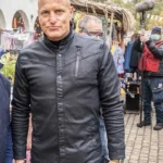 The Man from Toronto Woody Harrelson Black Coat