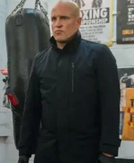 The Man from Toronto Woody Harrelson Black Coat