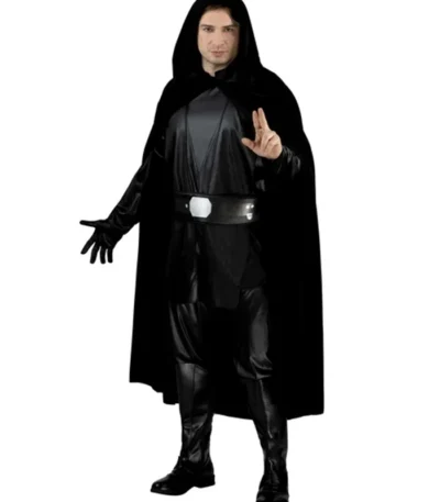 The Mandalorian Luke Skywalker Black Cloak Coat