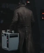 The Mandalorian S03 Omid Abtahi Grey Trench Coat