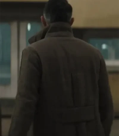 The Mandalorian S03 Omid Abtahi Grey Trench Coat
