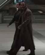 The Mandalorian S03 Omid Abtahi Grey Trench Coat