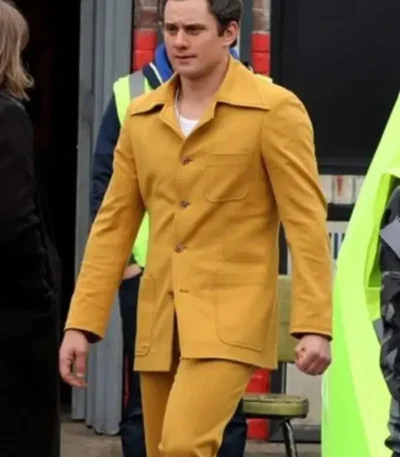 The Many Saints of Newark Paulie Walnuts Yellow Coat