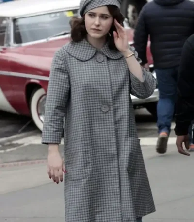 The Marvelous Mrs Maisel Miriam Long Grey Coat