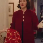 The Marvelous Mrs Maisel Rachel Brosnahan S04 Red Coat